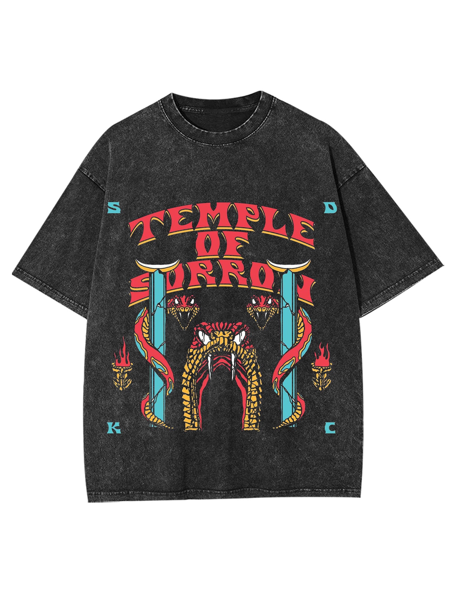 Temple Of Sorrow Washed Tshirt