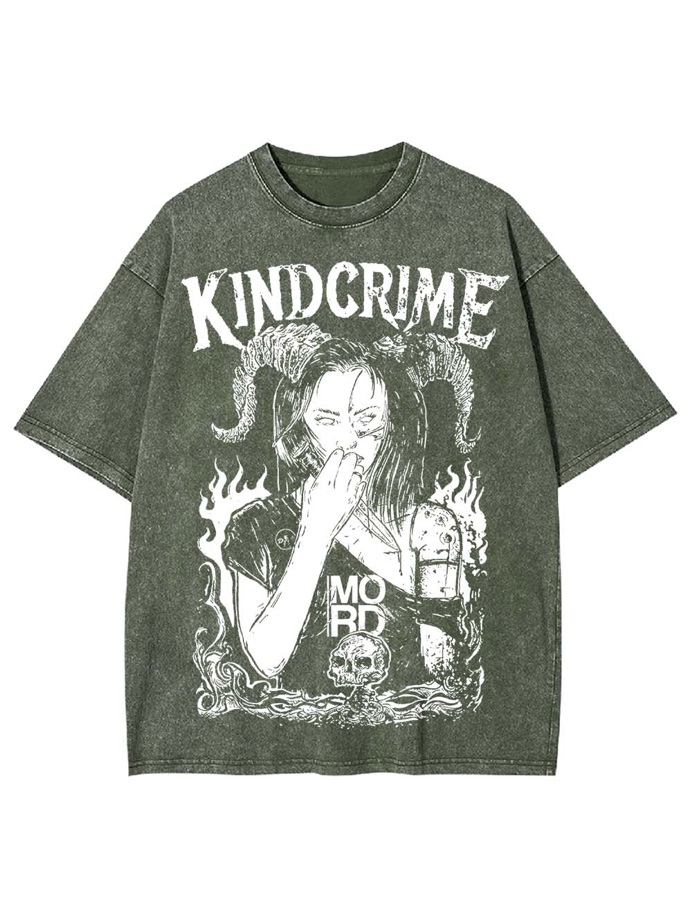 KIND CRIME WASHED TSHIRT