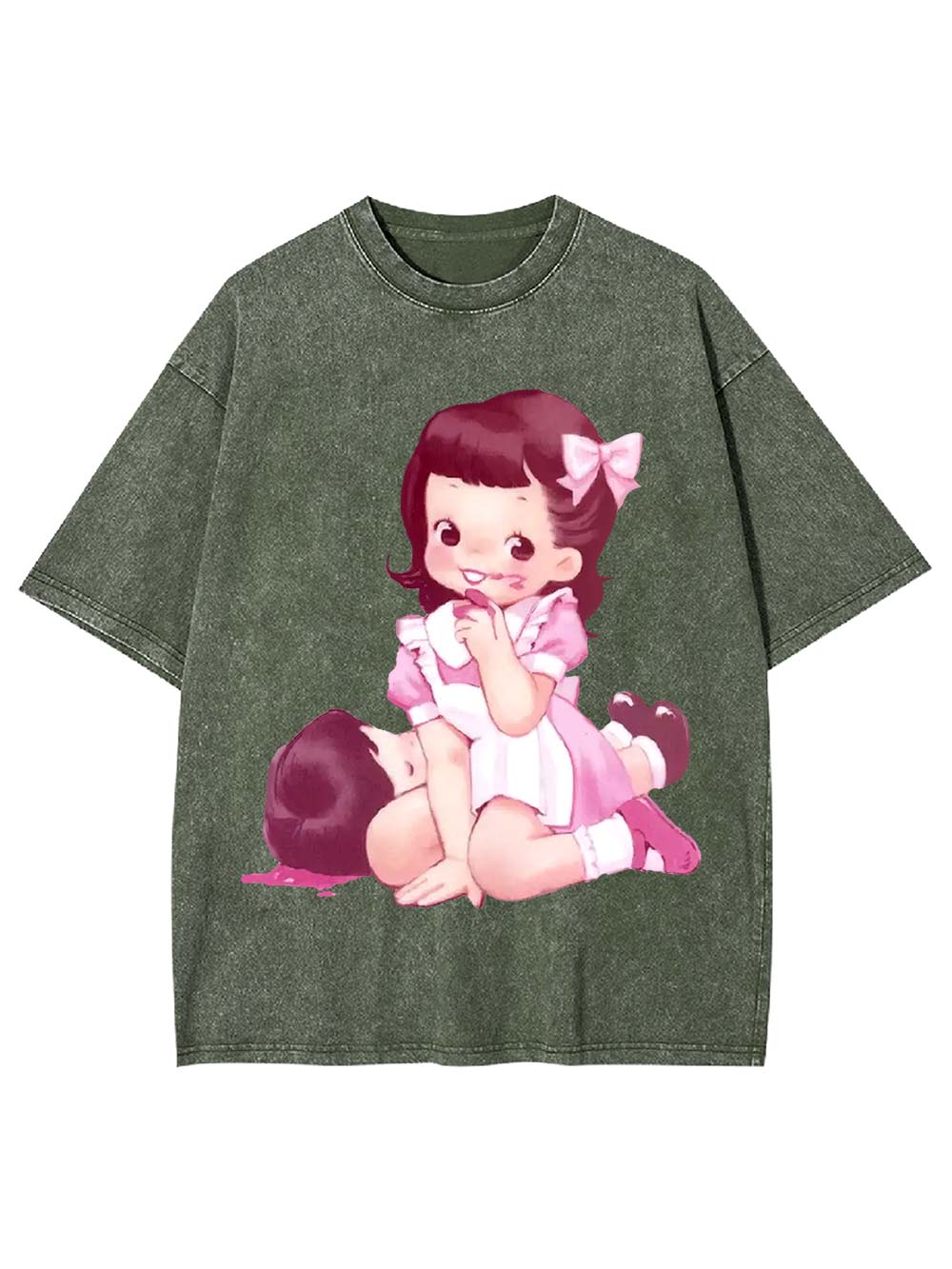 Sweet But Psycho Washed Tshirt
