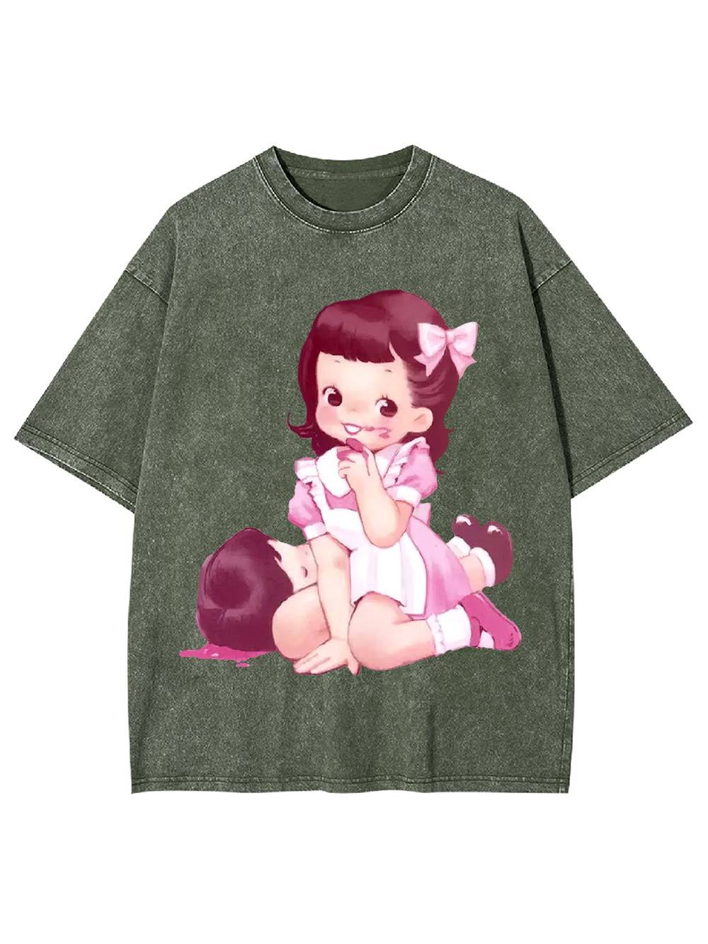 Sweet But Psycho Washed Tshirt