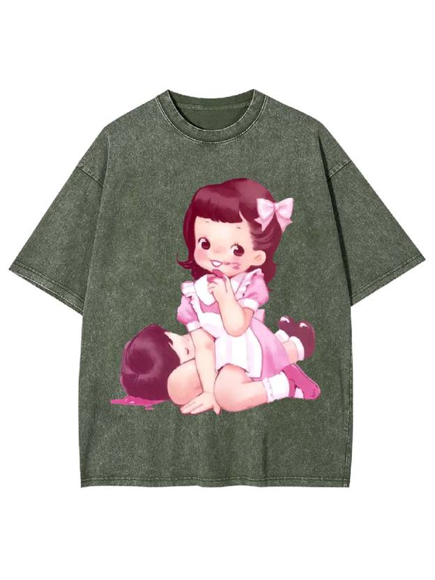 Sweet But Psycho Washed Tshirt