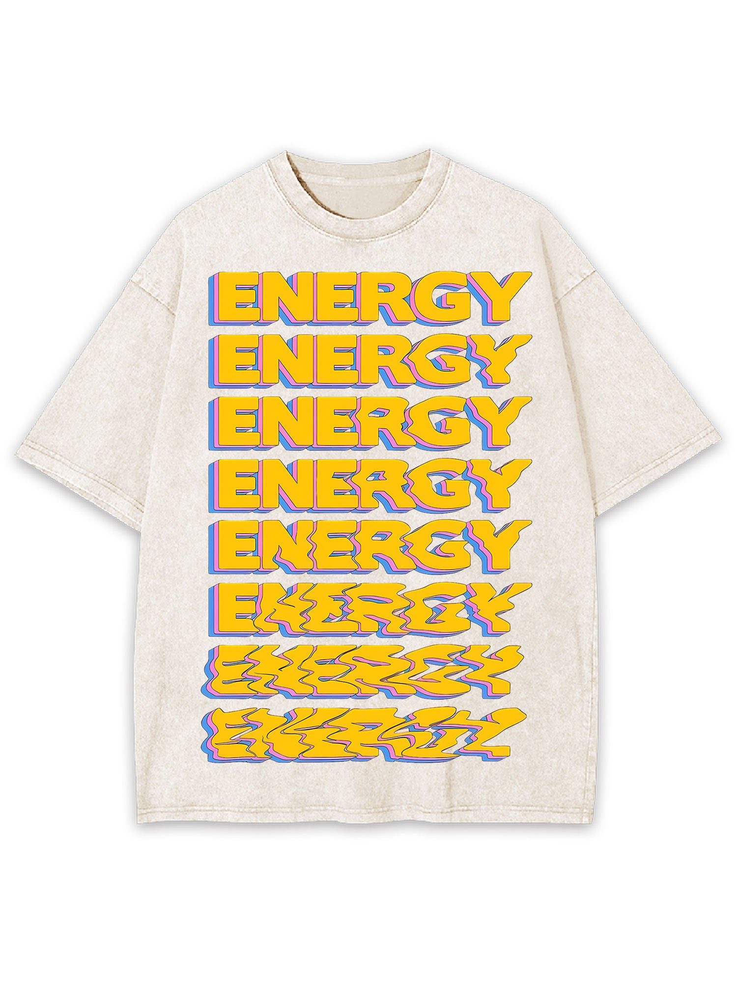 ENERGY WASHED TSHIRT