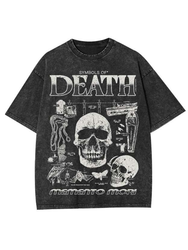 Remember You Will Die Washed Tshirt