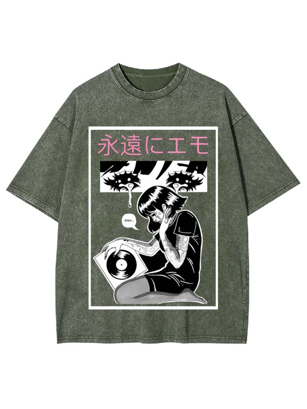 Forever Emo Washed Tshirt