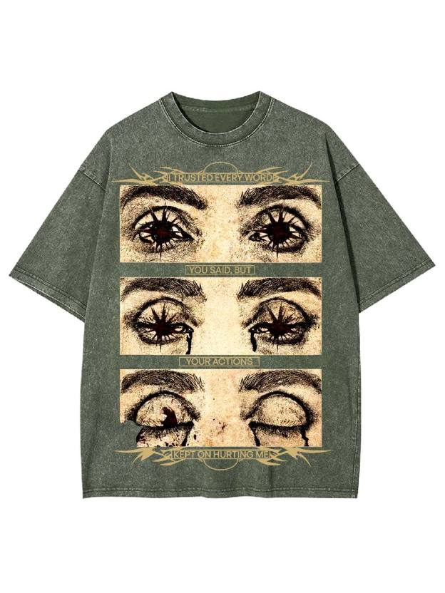 Broken Trust Chronicles Washed Tshirt