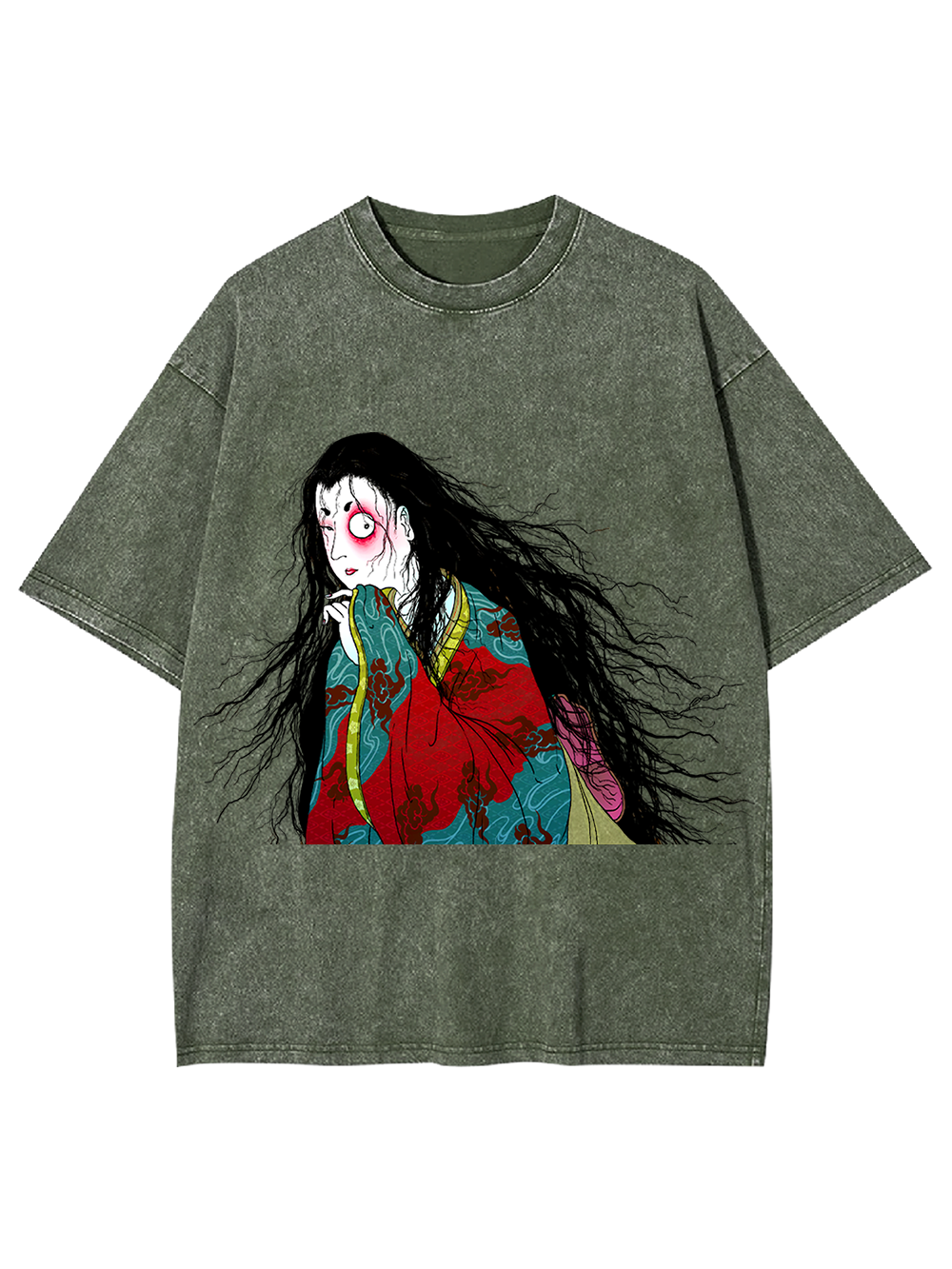 Haunting Elegance Washed Tshirt