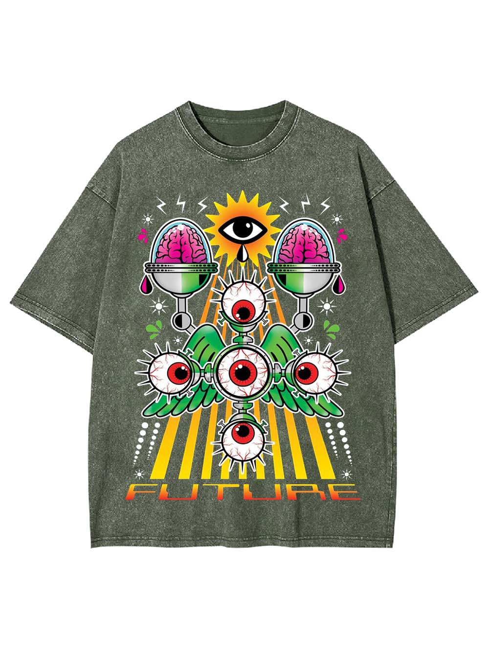 VISIONARY FUTURE WASHED TSHIRT