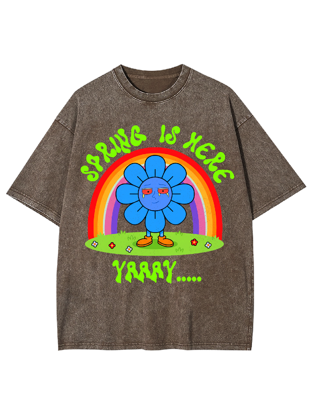 Spring is here, yaaay Washed Tshirt