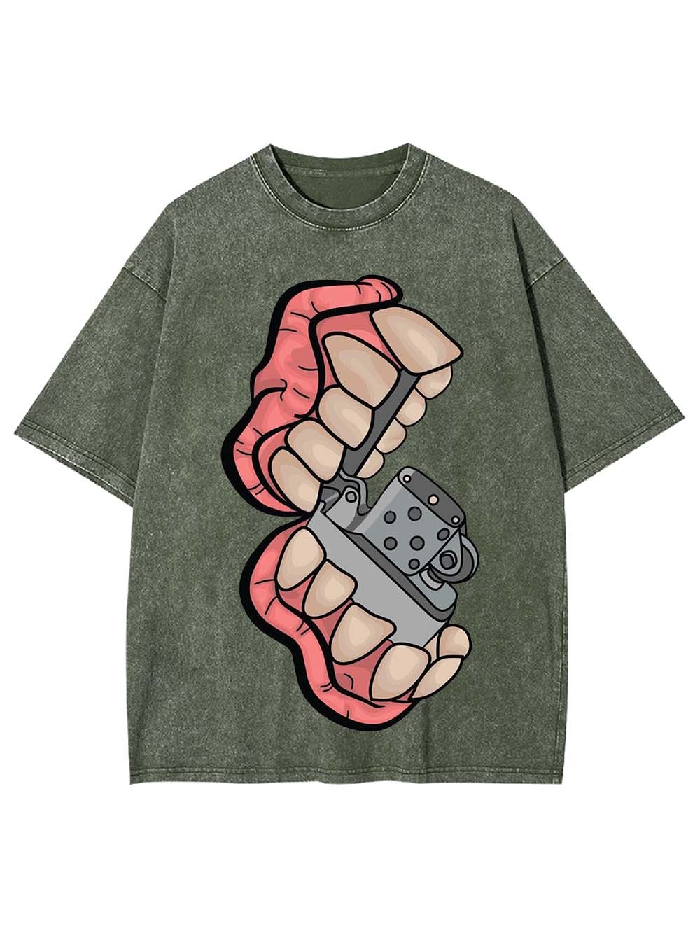 Teeth Lighter Washed Tshirt