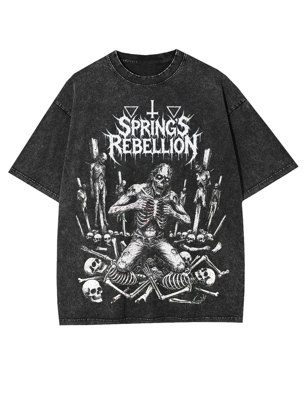 Spring‘s Rebellion Washed Tshirt