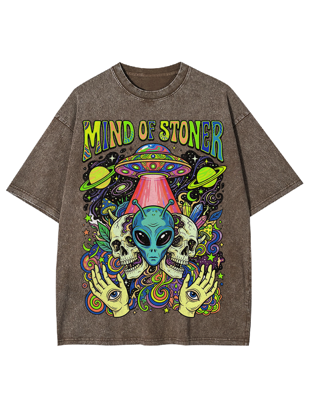Mind of stoner Washed Tshirt