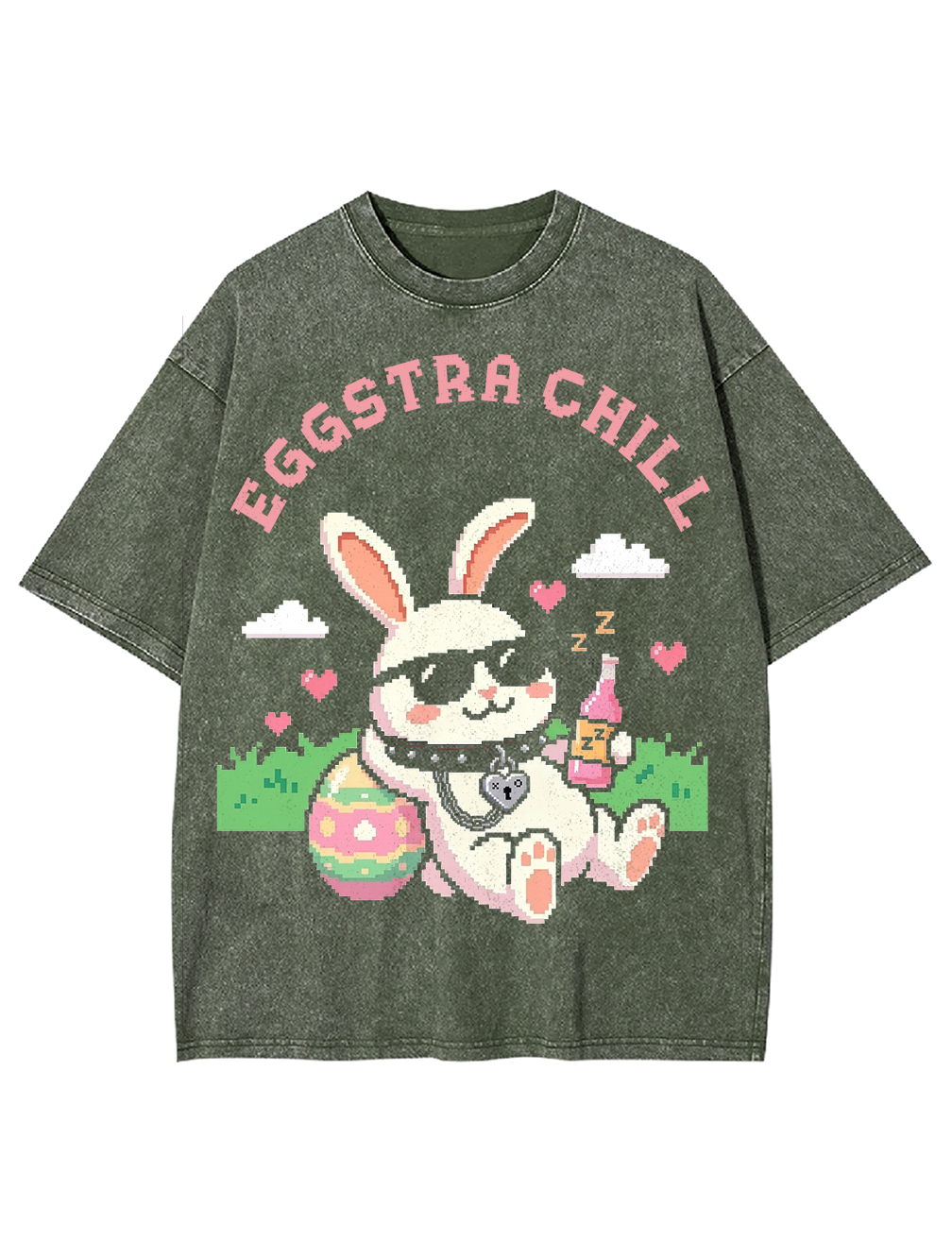 Eggstra Chill Washed Tshirt