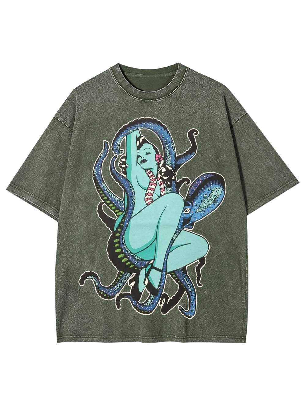 Entangled with the Deep Washed Tshirt