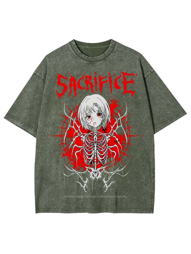 SACRIFICE WASHED TSHIRT
