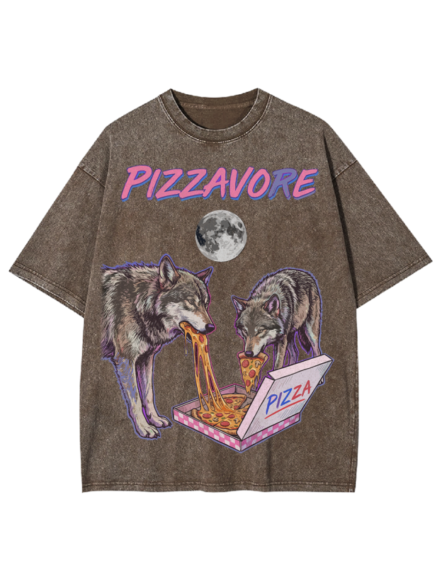 Pizzavore Washed Tshirt