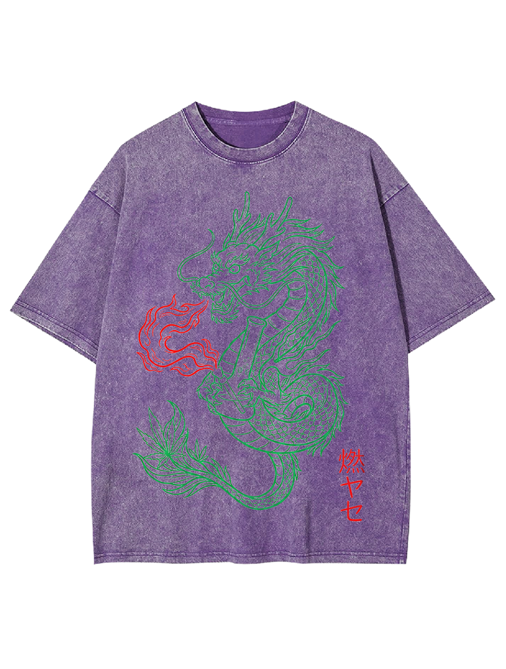 Smoke Dragon Washed Tshirt