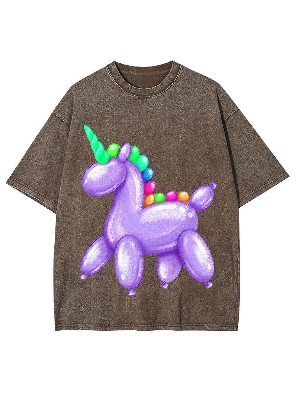 Balloon Unicorn Washed Tshirt