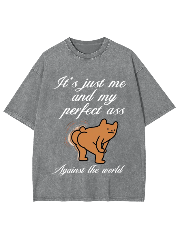 Against the World Washed Tshirt