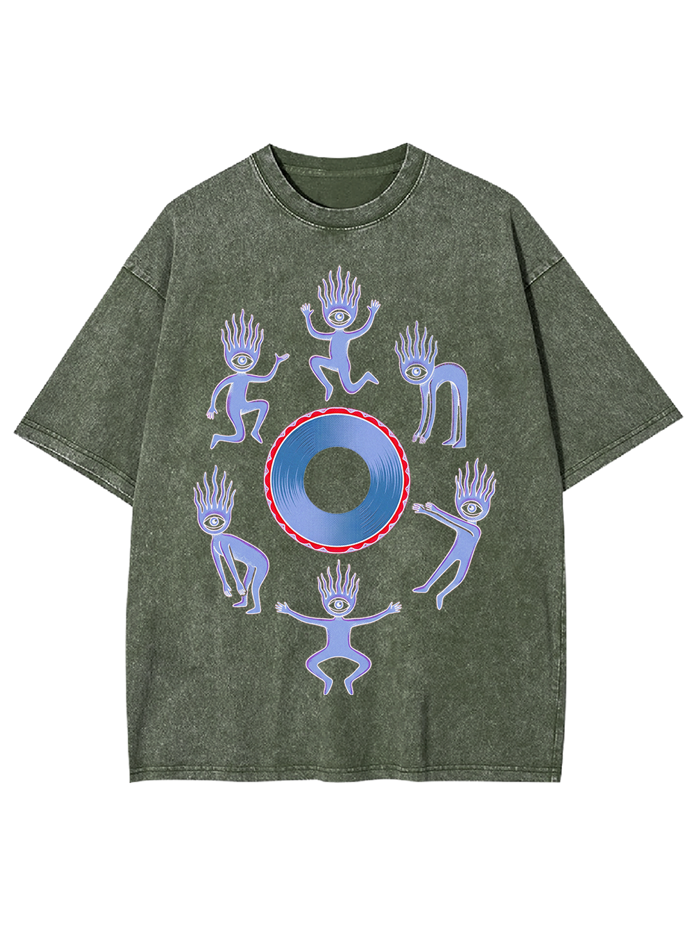 Psy Orbit  Washed Tshirt