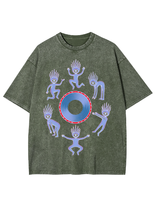 Psy Orbit  Washed Tshirt