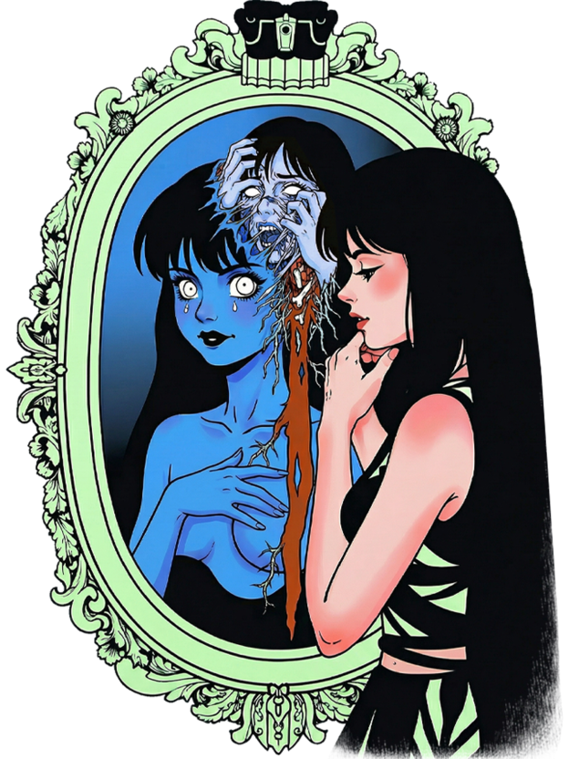 Mirror Addict Washed Tshirt