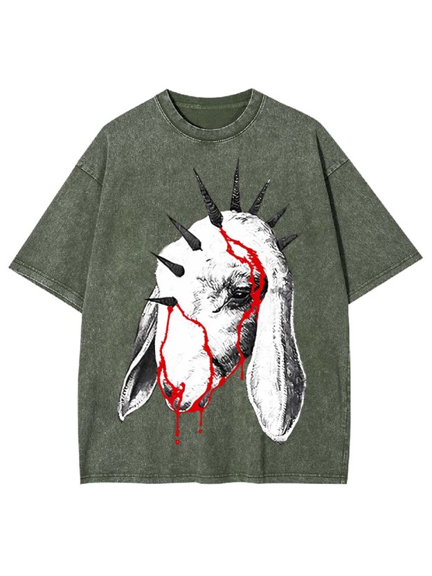 Bloody Goat Washed Tshirt