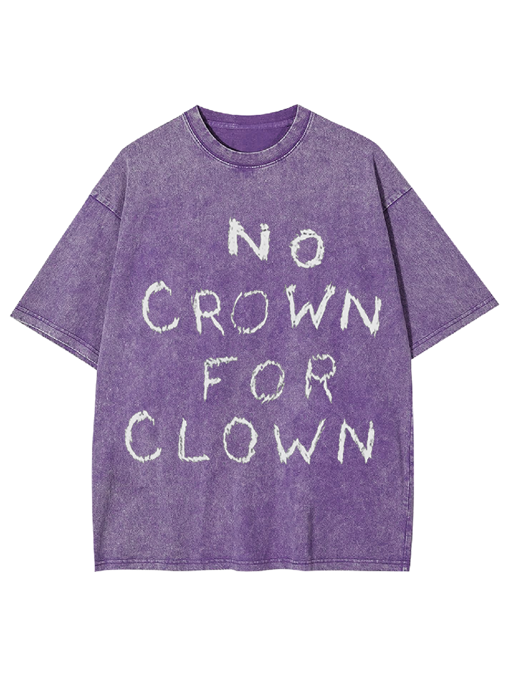 NO CROWN FOR CLOWN Washed Tshirt
