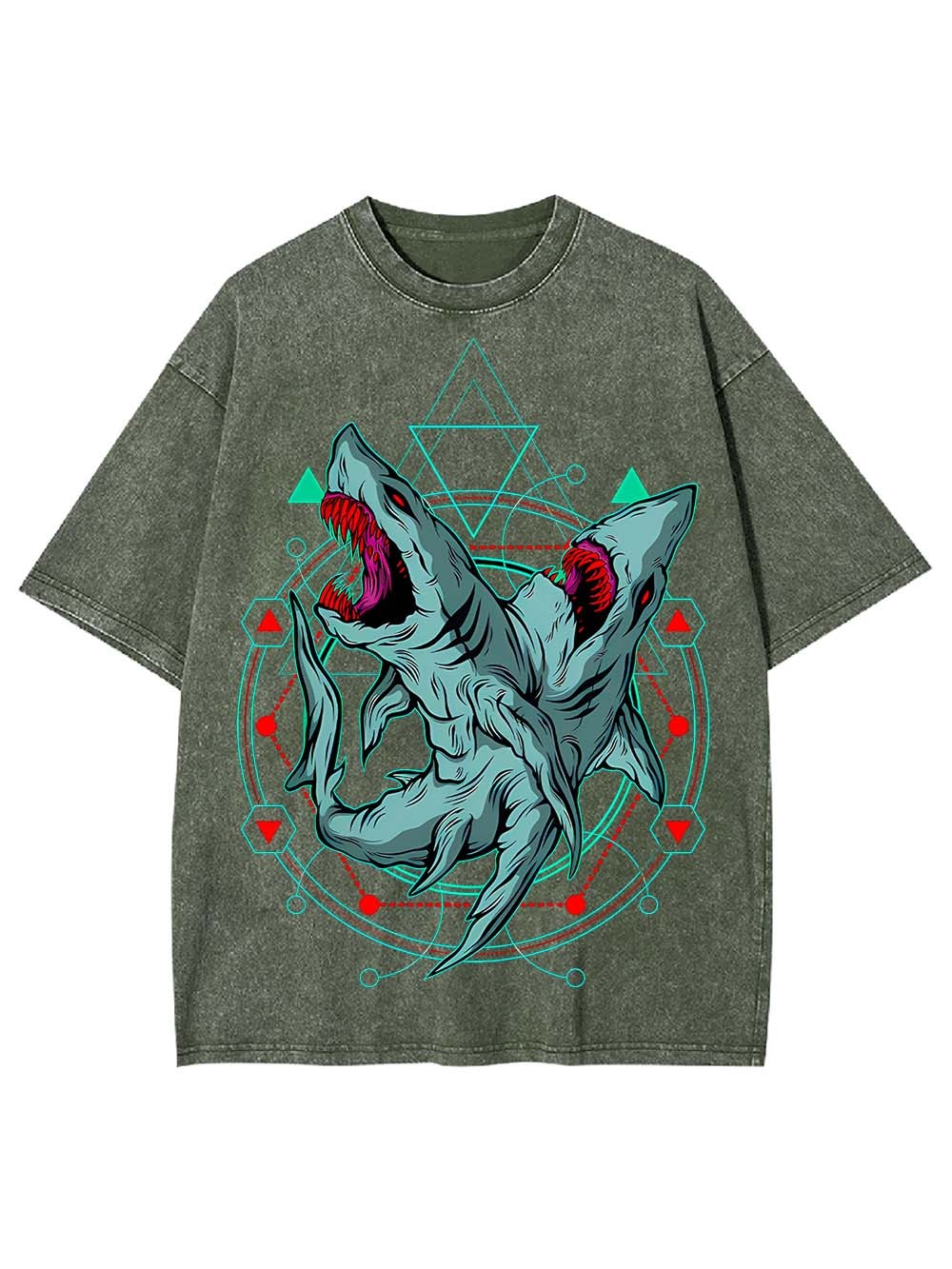 Dual Fury Washed Tshirt