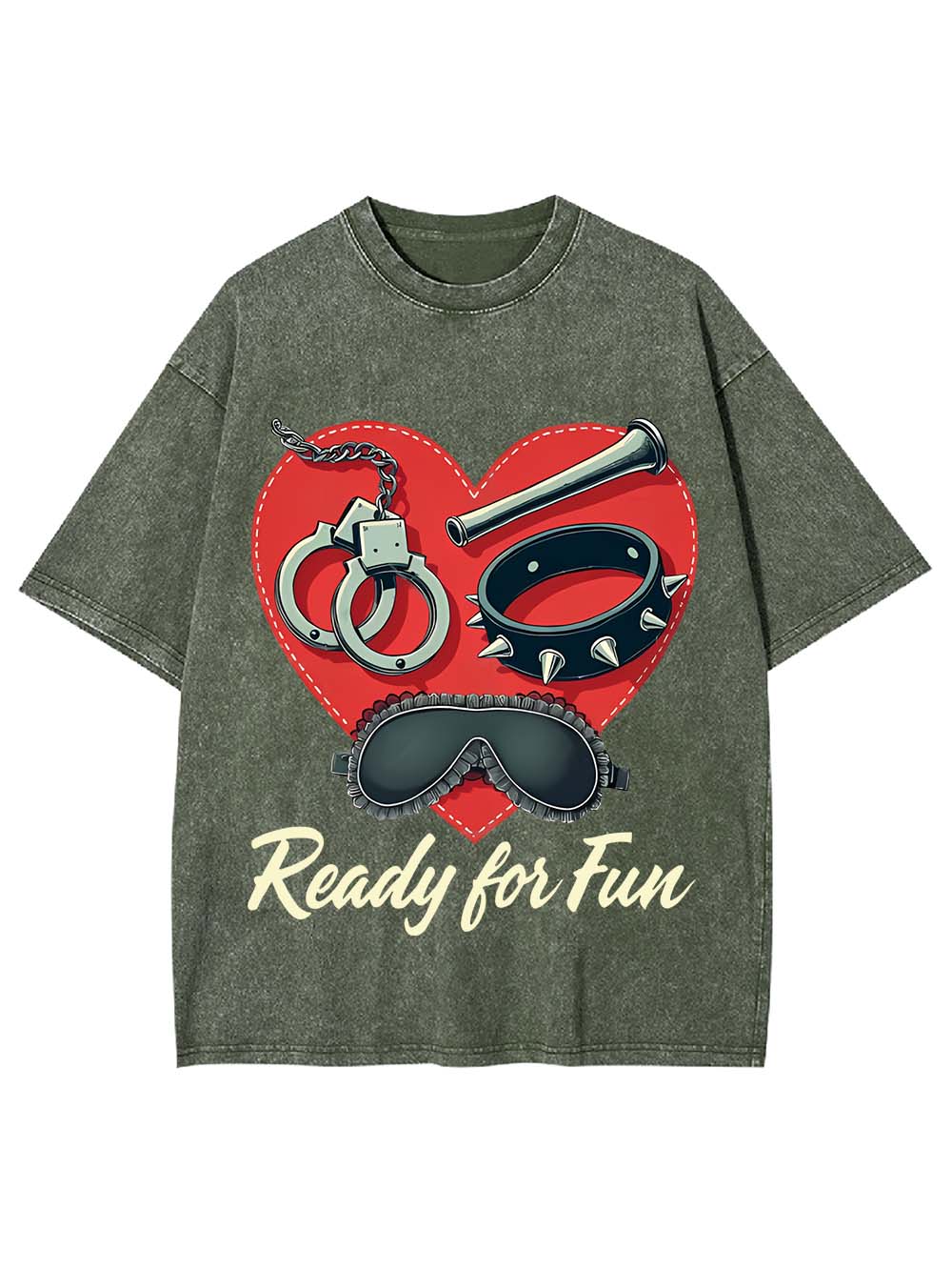 Ready For Fun Washed Tshirt