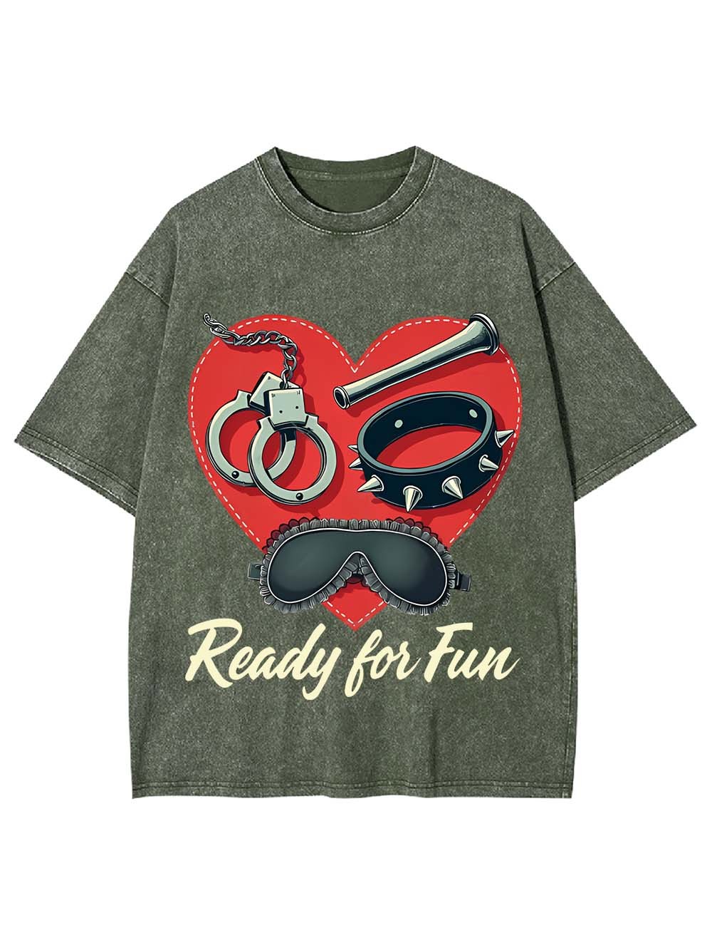 Ready For Fun Washed Tshirt