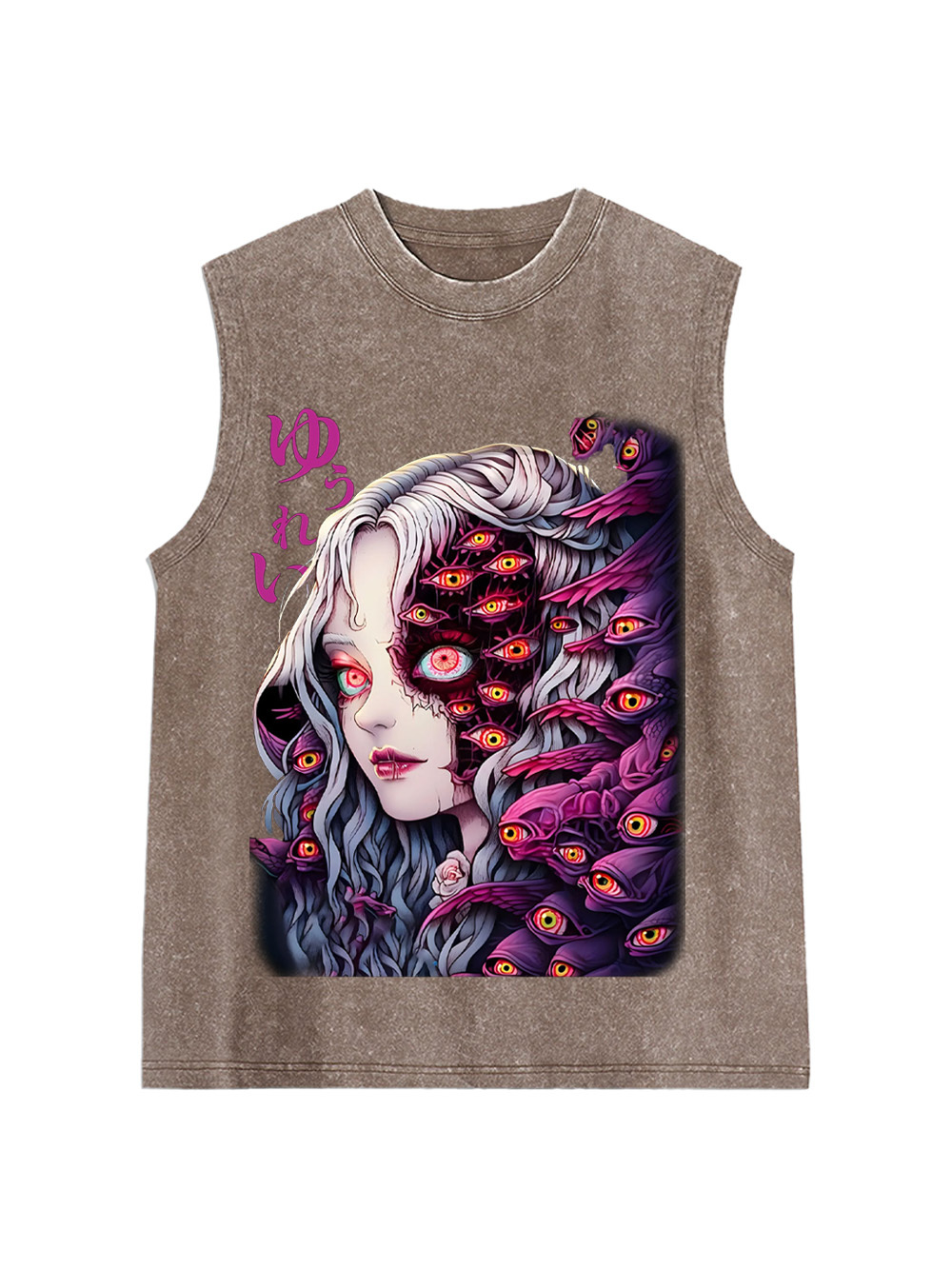 The Allure Of A Thousand Eyes Washed Tank Top