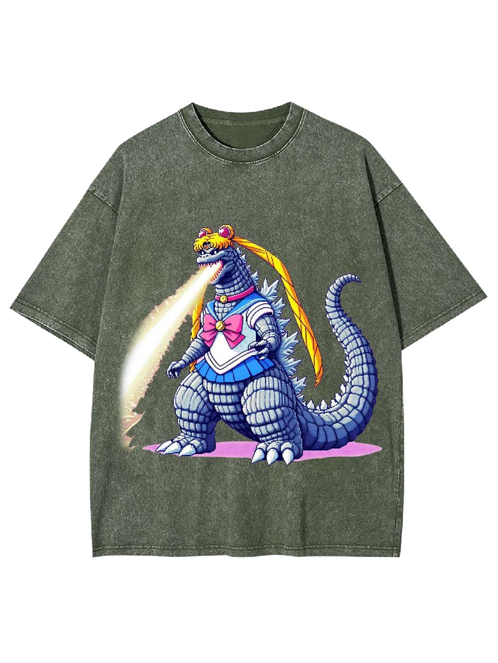 Sailor Godzilla Washed Tshirt