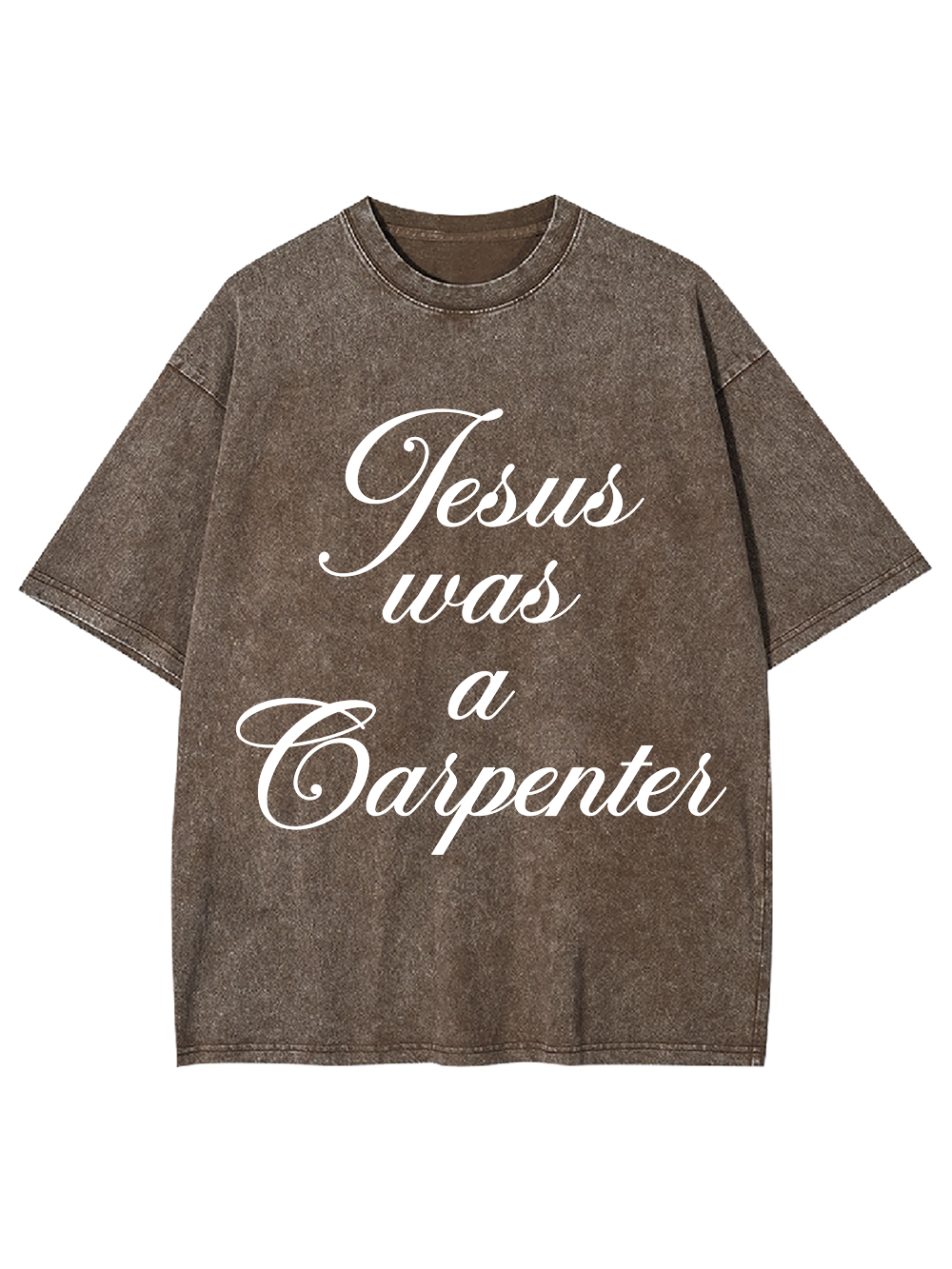 Jesus was a Carpenter Washed Tshirt