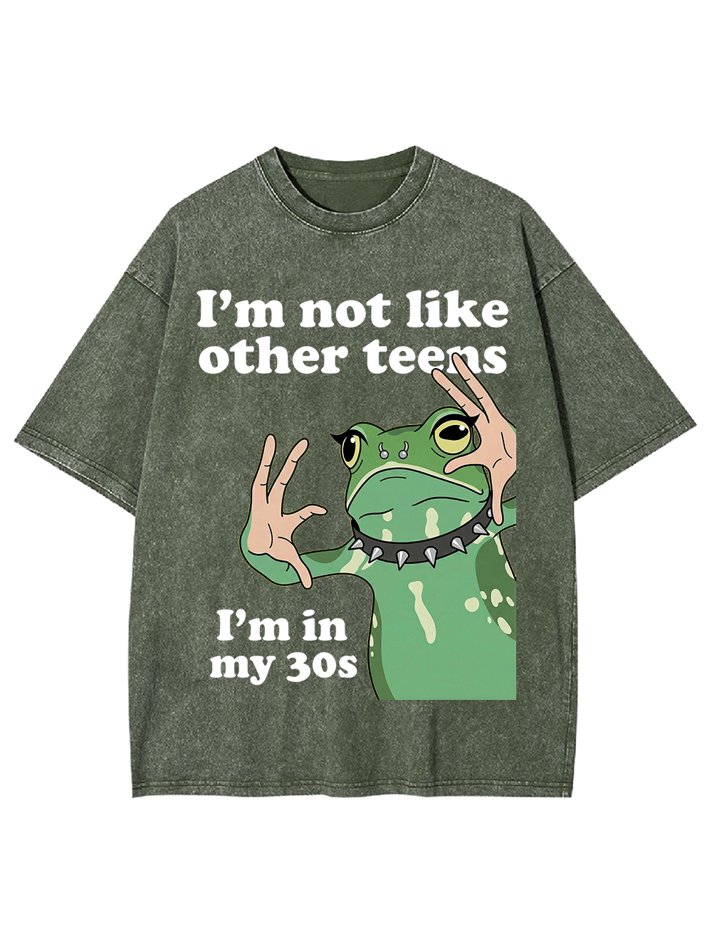 I’m not like other teens I’m in my 30s Washed Tshirt