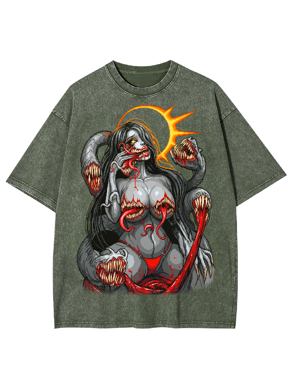 Eclipse Devourer Washed Tshirt