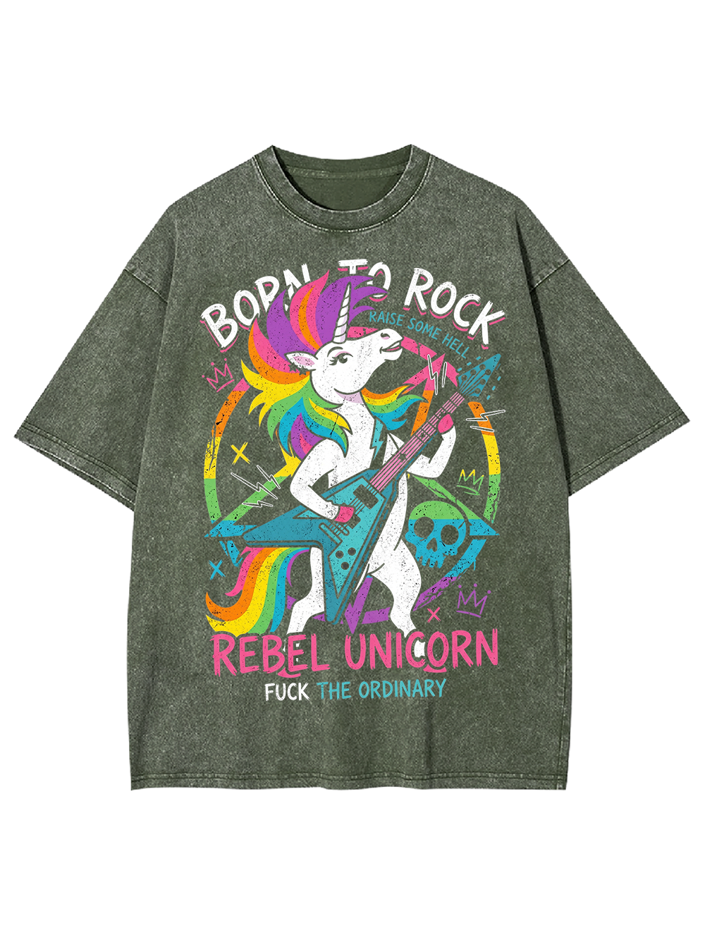 FUCK THE ORDINARY Washed Tshirt