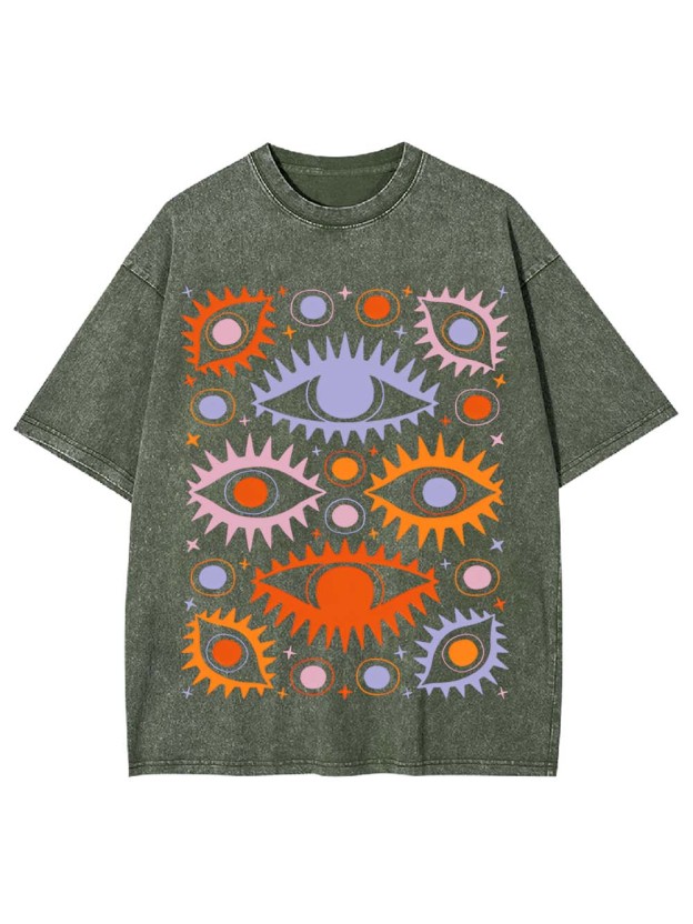 Eye of the Gears Washed Tshirt