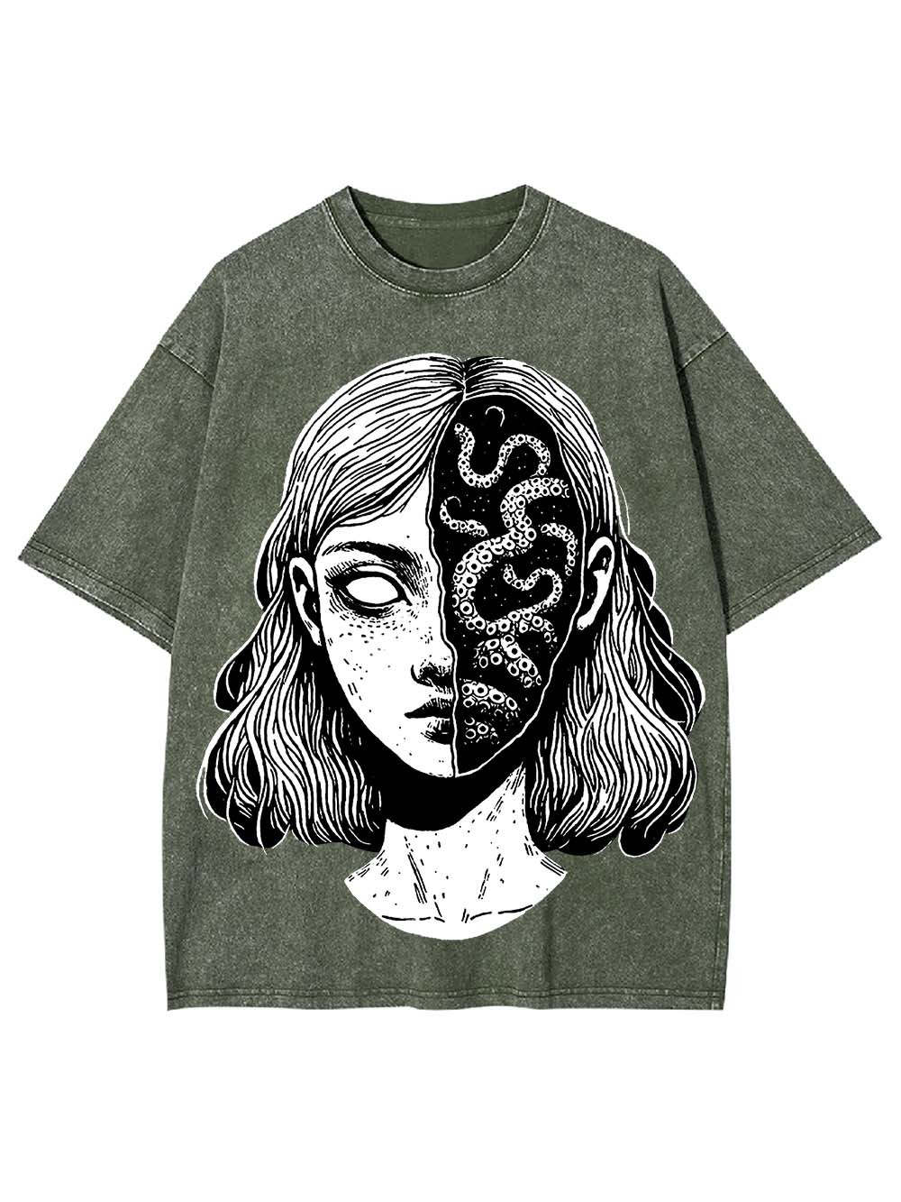 The Duality Within Washed Tshirt