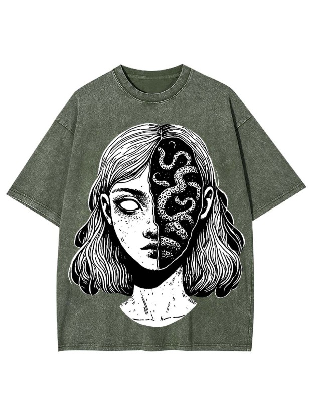 The Duality Within Washed Tshirt