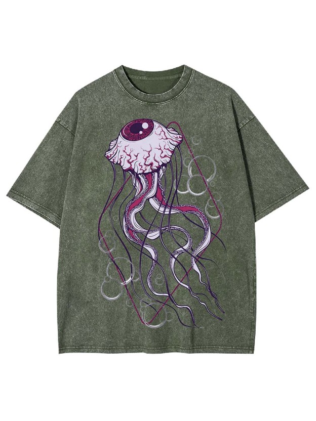 Eye Jellyfish Washed Tshirt
