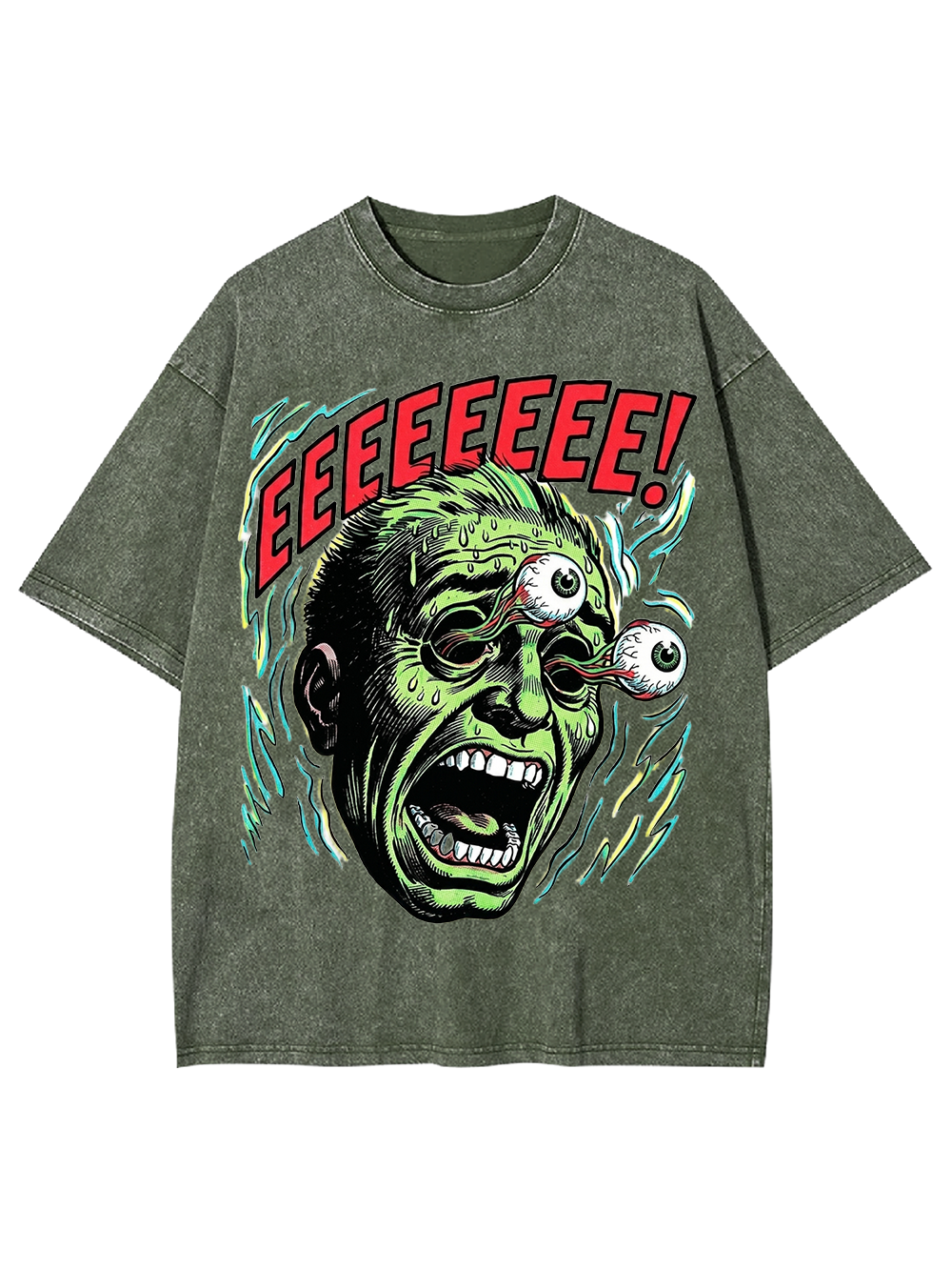 Screaming Vision Washed Tshirt