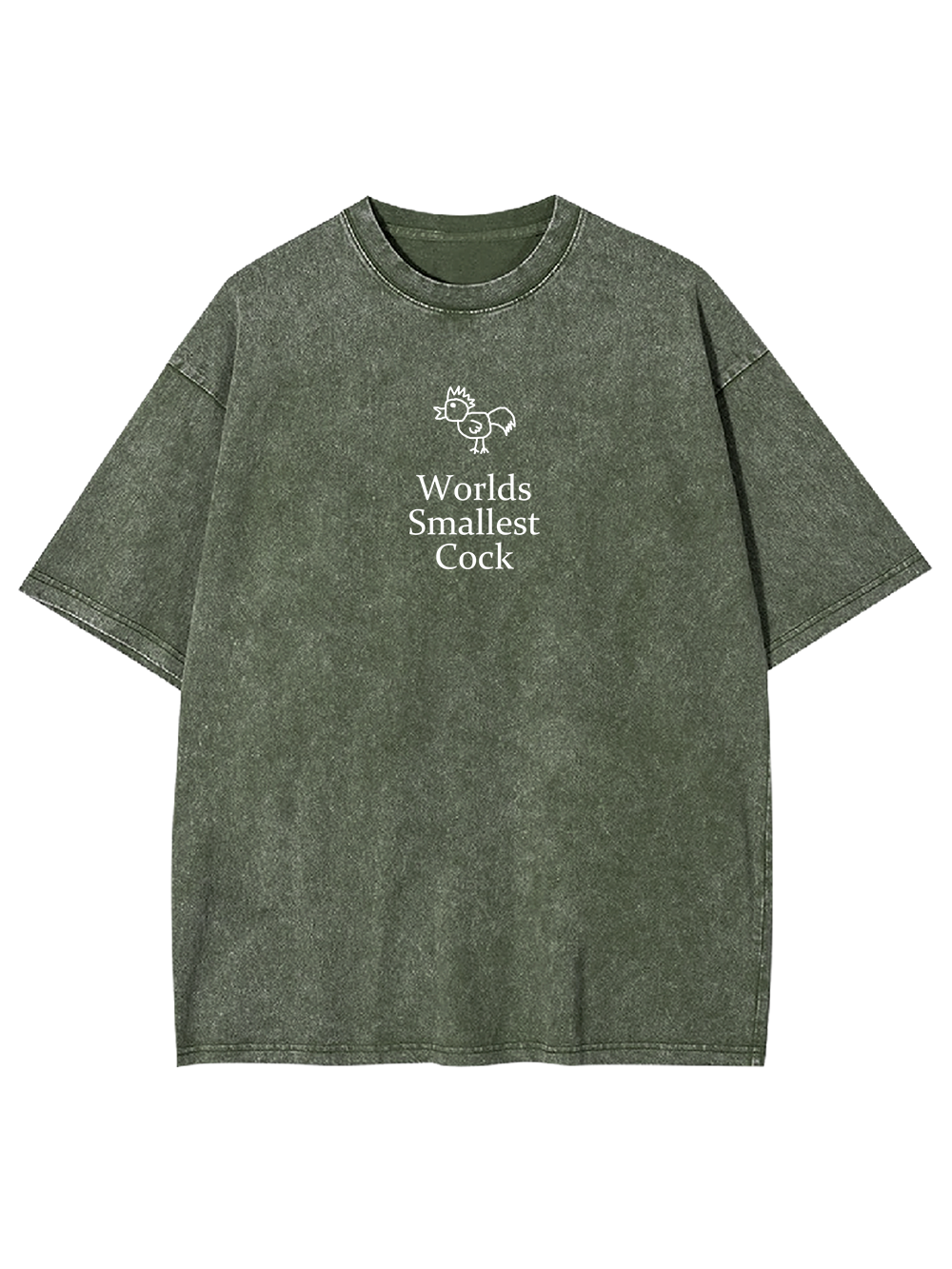 Worlds Smallest Cock Washed Tshirt