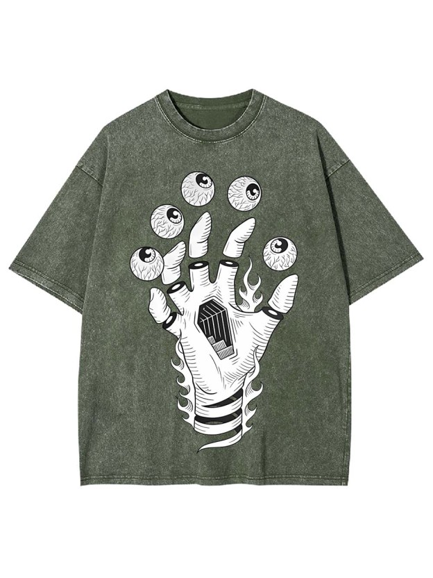 Hand of Vision Washed Tshirt