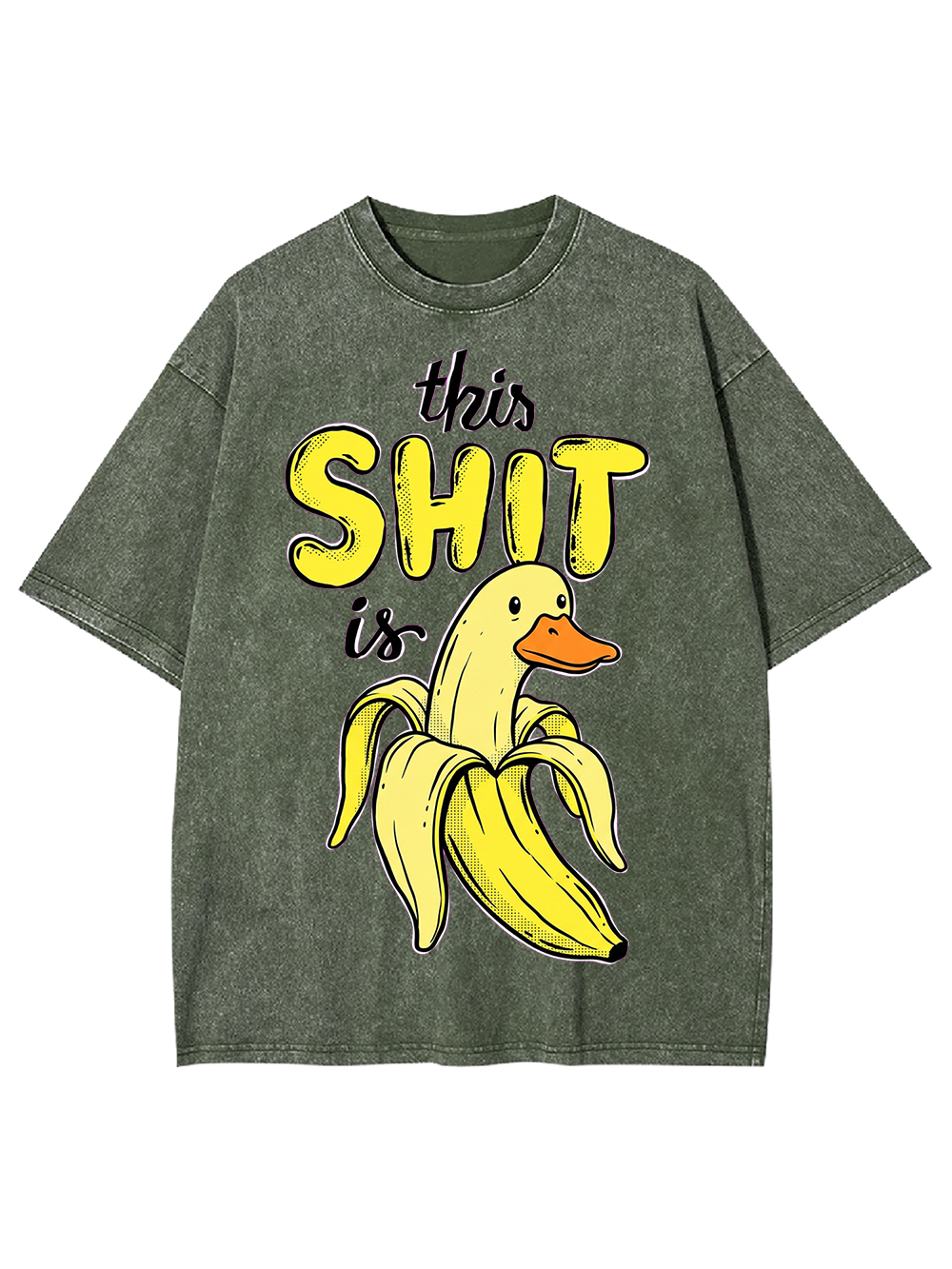 Banana Duck Washed Tshirt