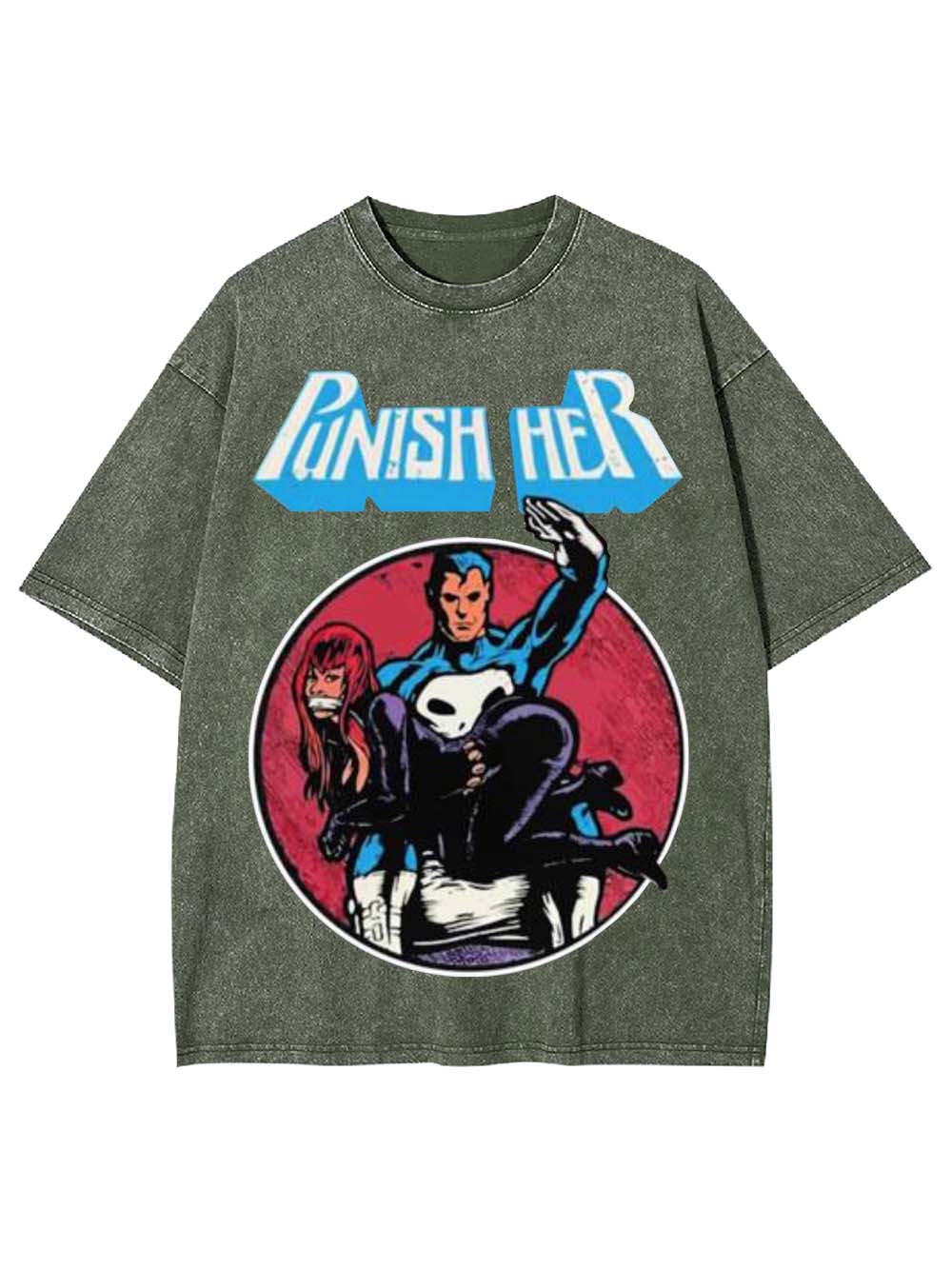 Punish Her Washed Tshirt