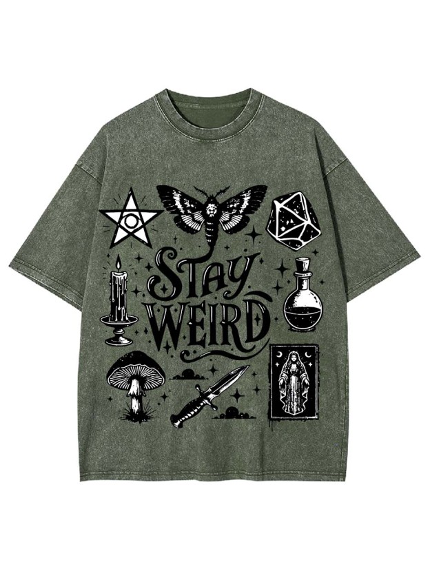 Mystic Vibes Washed Tshirt