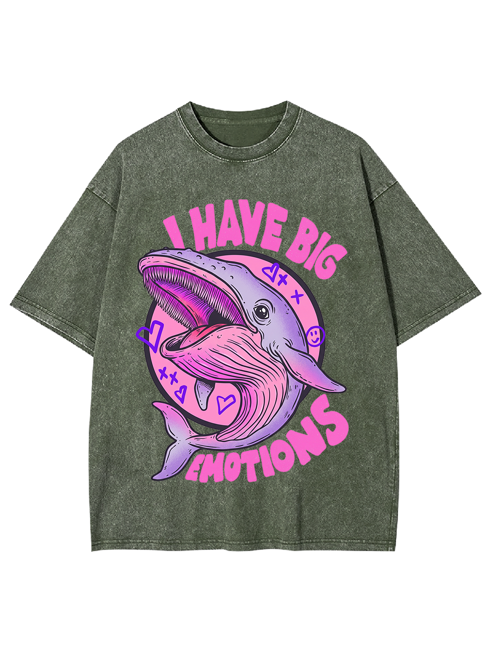 I Have Big Emotions Washed Tshirt