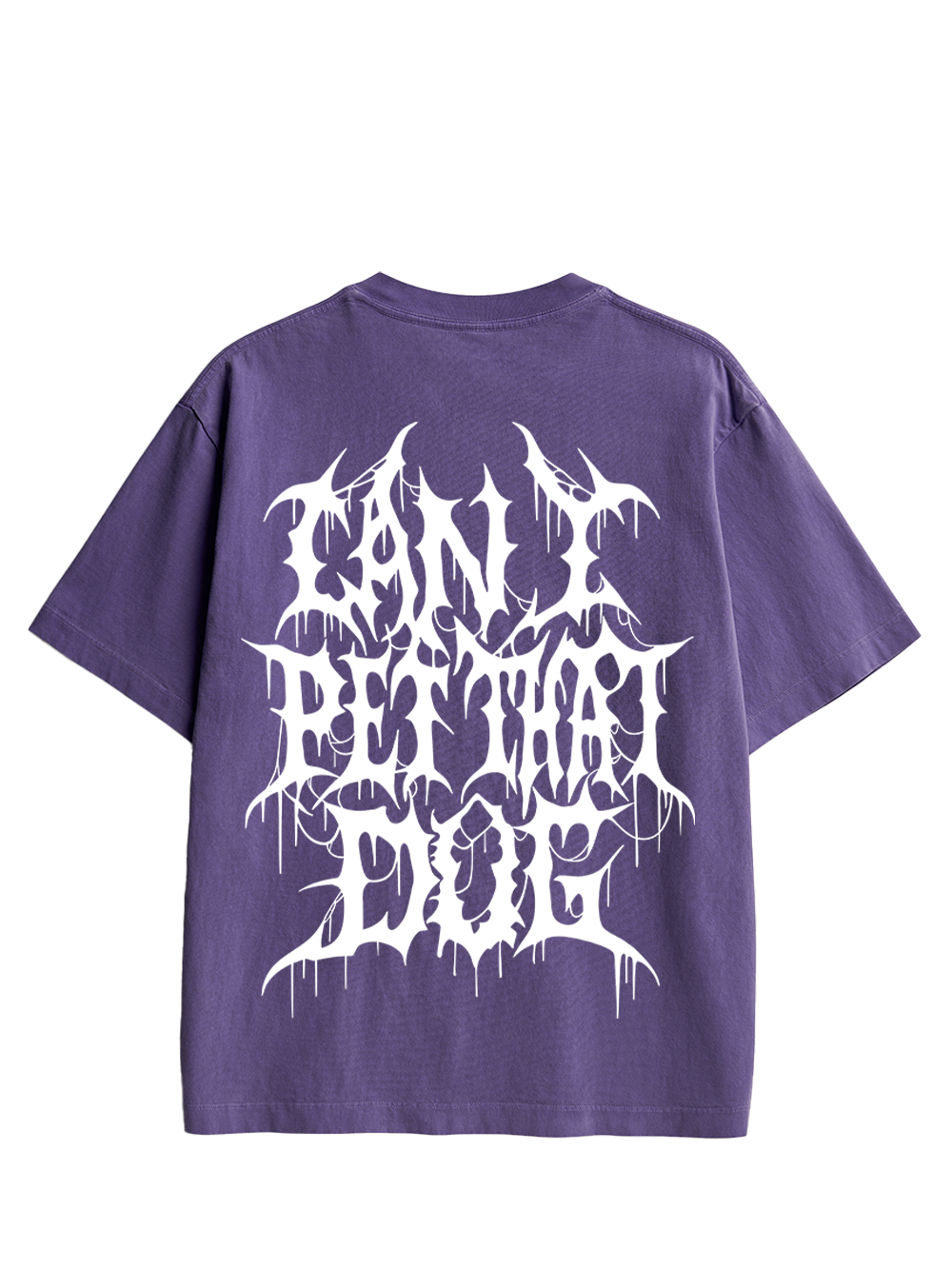 CAN I PET THAT DOG DOUBLE SIDED PRINT WASHED TSHIRT