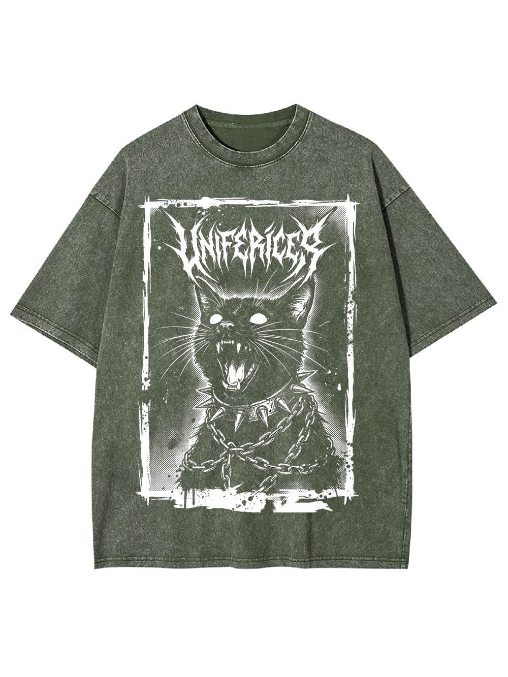 UNIVERSE INFERNAL LUCIFER WASHED TSHIRT