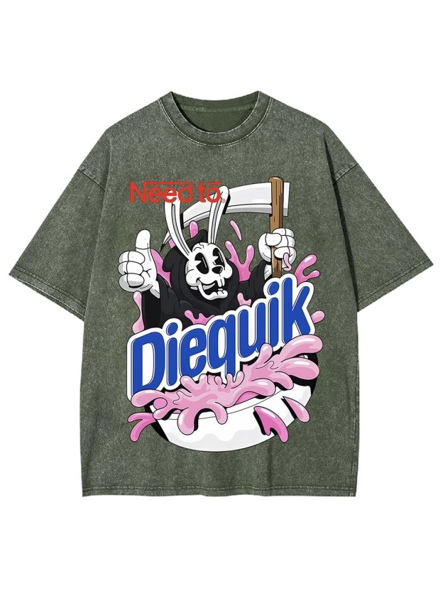 Rabbit Reaper Washed Tshirt